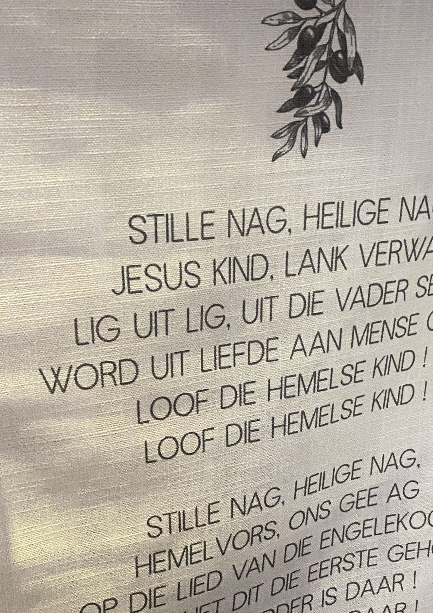 Somerson Kersfees Afrikaans Wall Hanging
