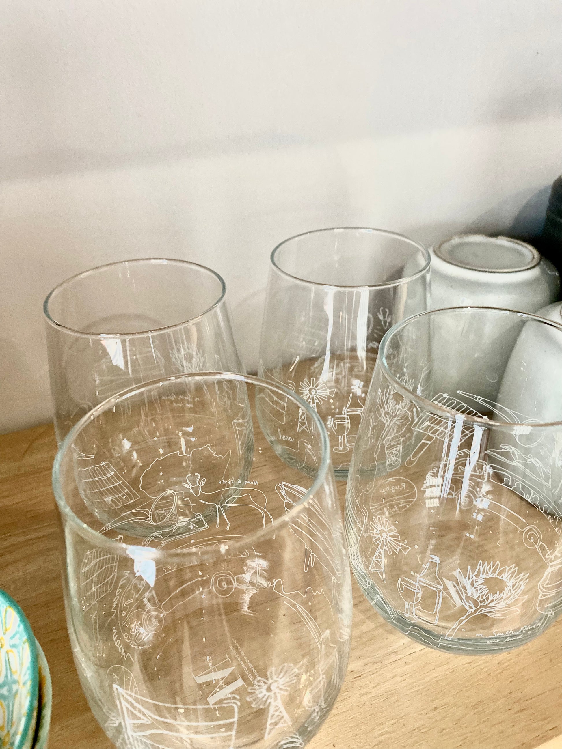 The Proudly South African Stemless Wineglass