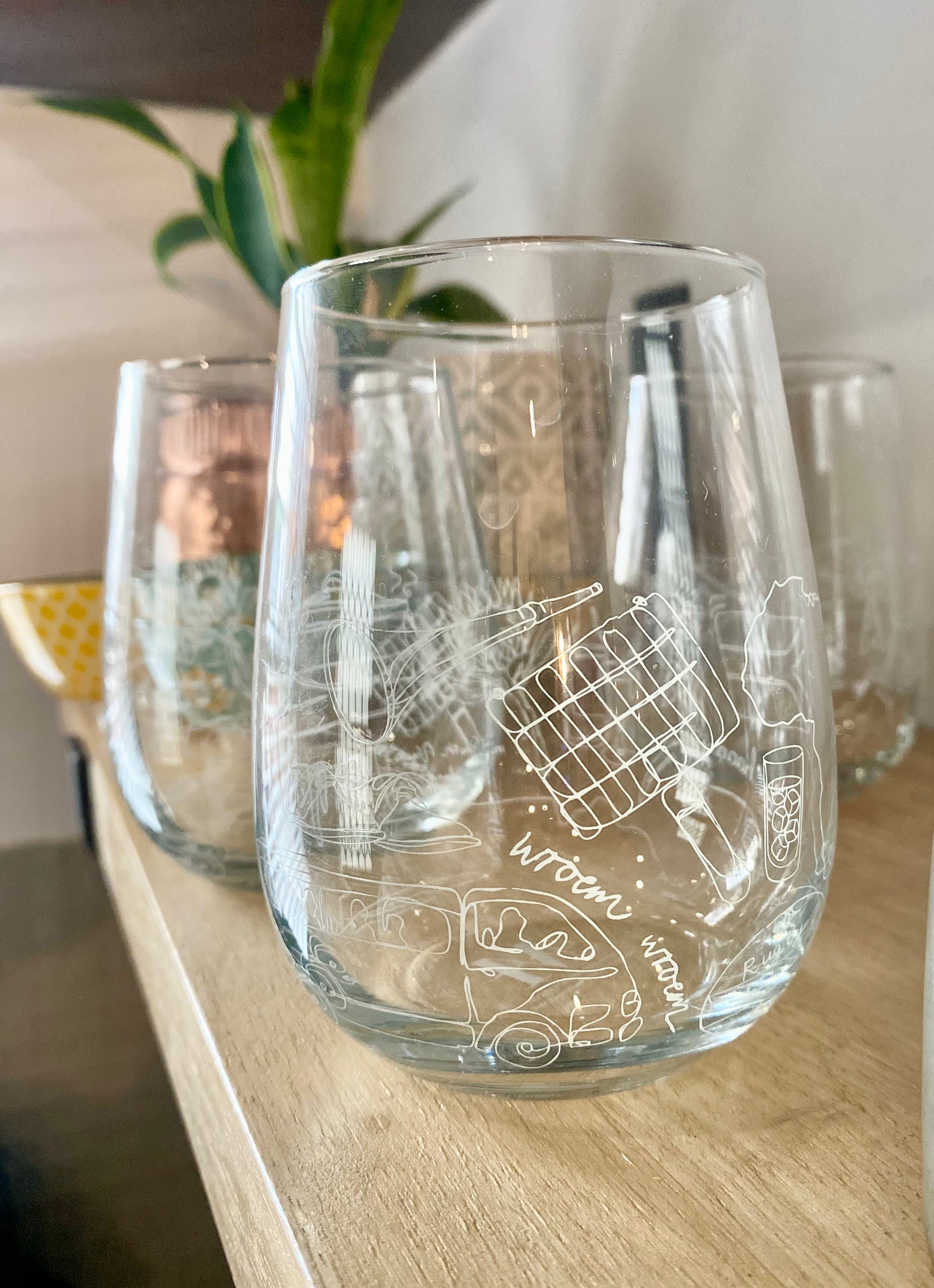 The Proudly South African Stemless Wineglass