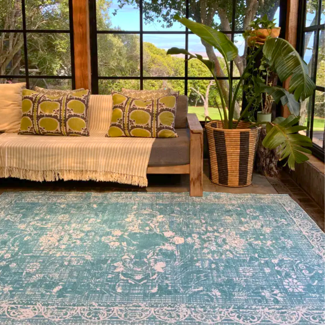 Antique Aqua Rug
