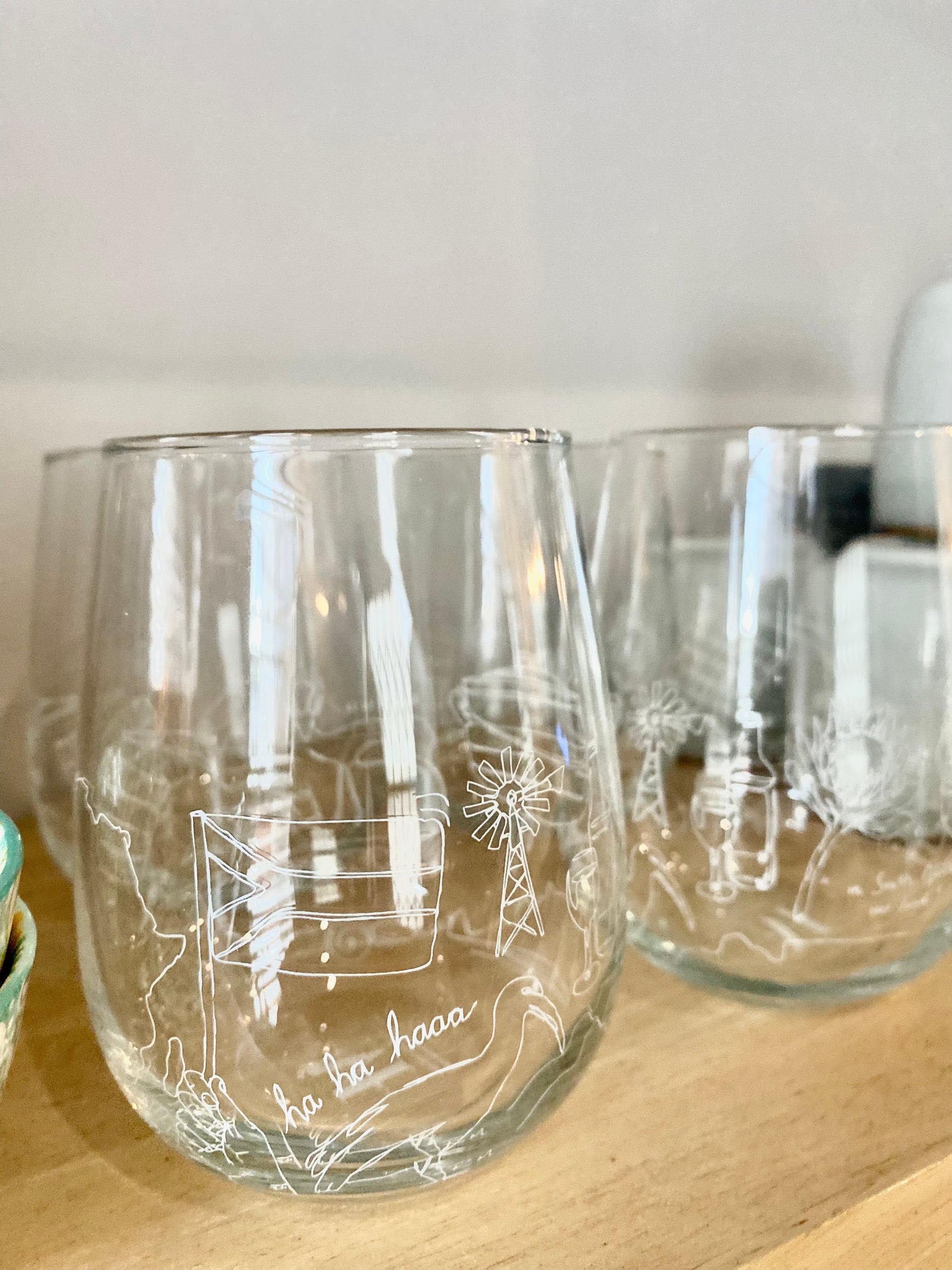 The Proudly South African Stemless Wineglass