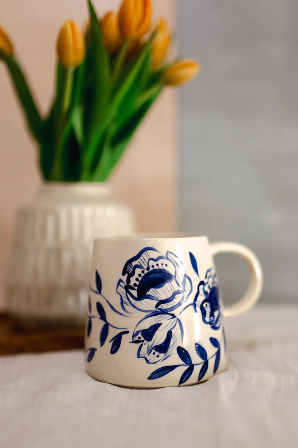 Blue blossom jug