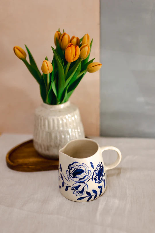 Blue blossom jug
