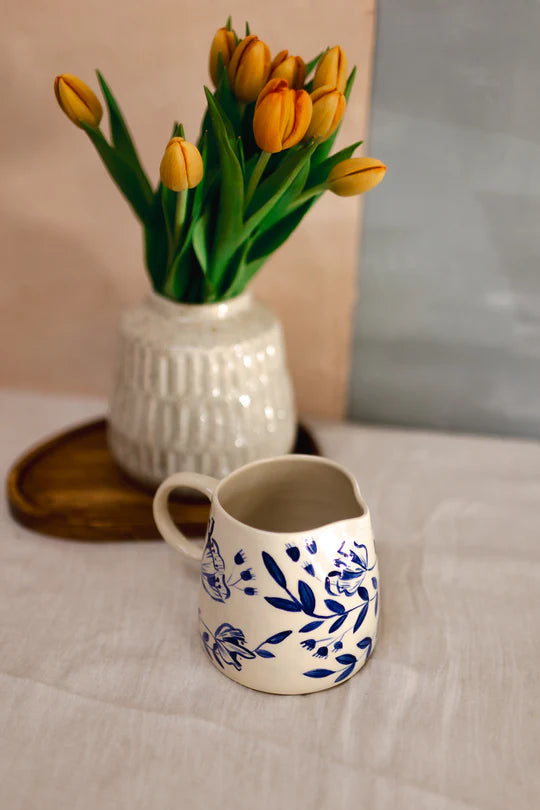 Blue blossom jug