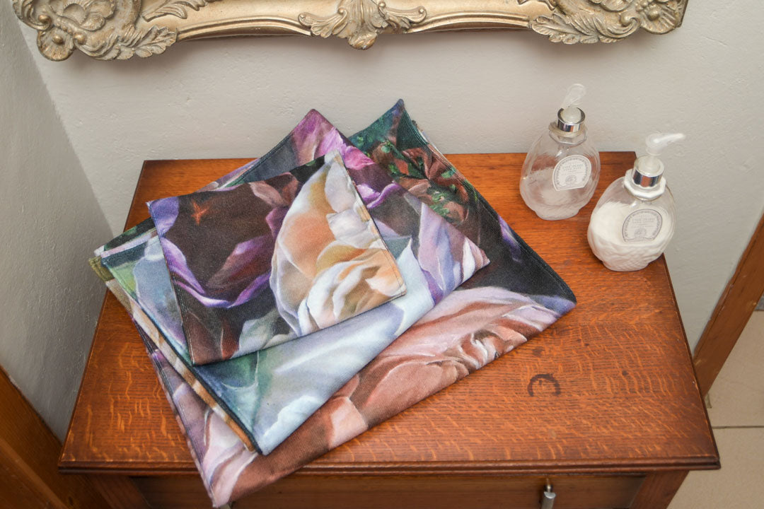 Purple Tones Hand Towel