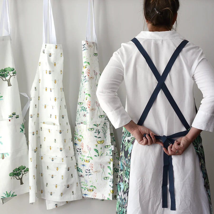 Fergus the Frog Apron with Adjustable Straps