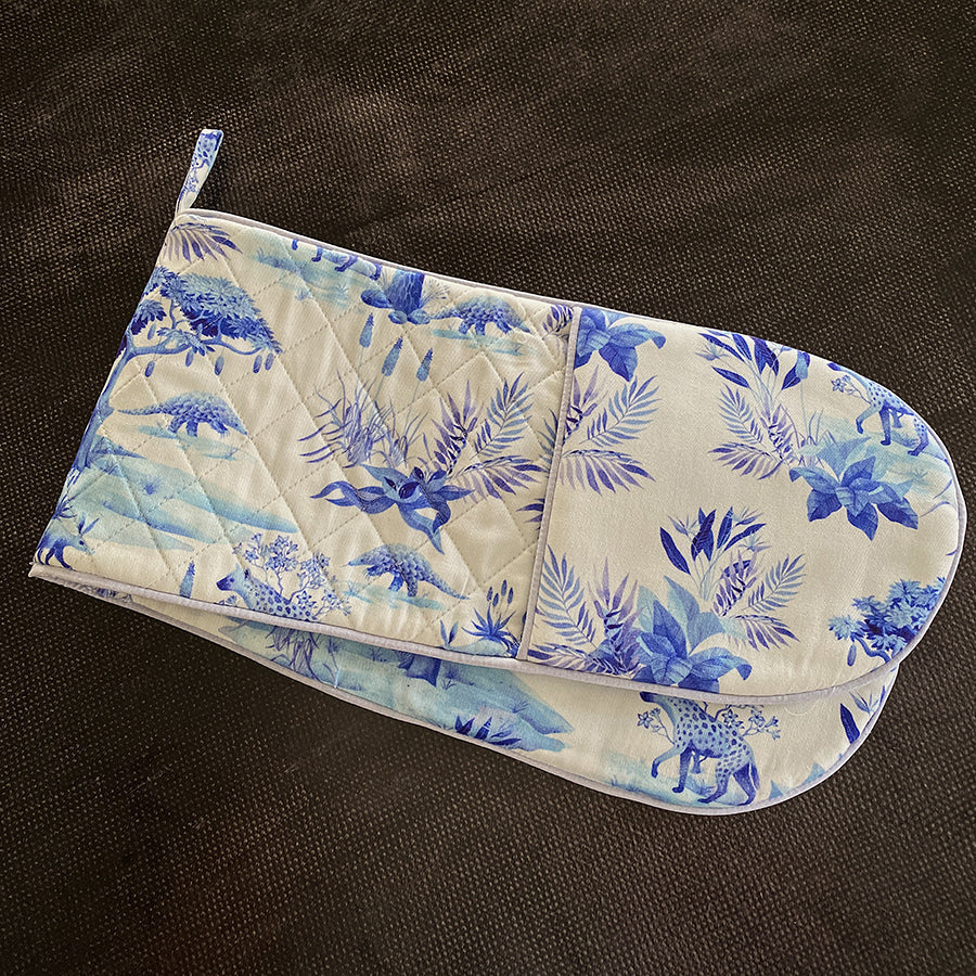 African Delft Oven Gloves