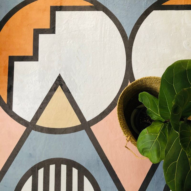 Bonolo Ndebele Earth Rug