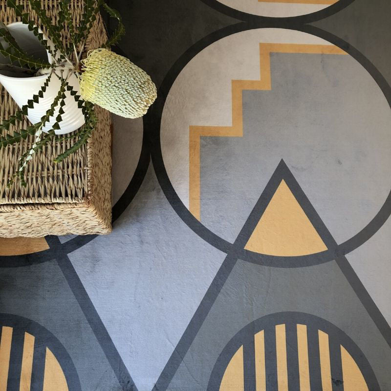 Bonolo Ndebele Wind Rug