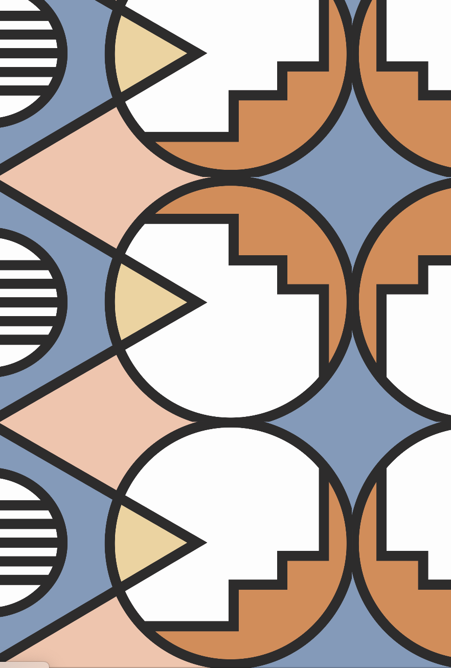 Bonolo Ndebele Earth Rug