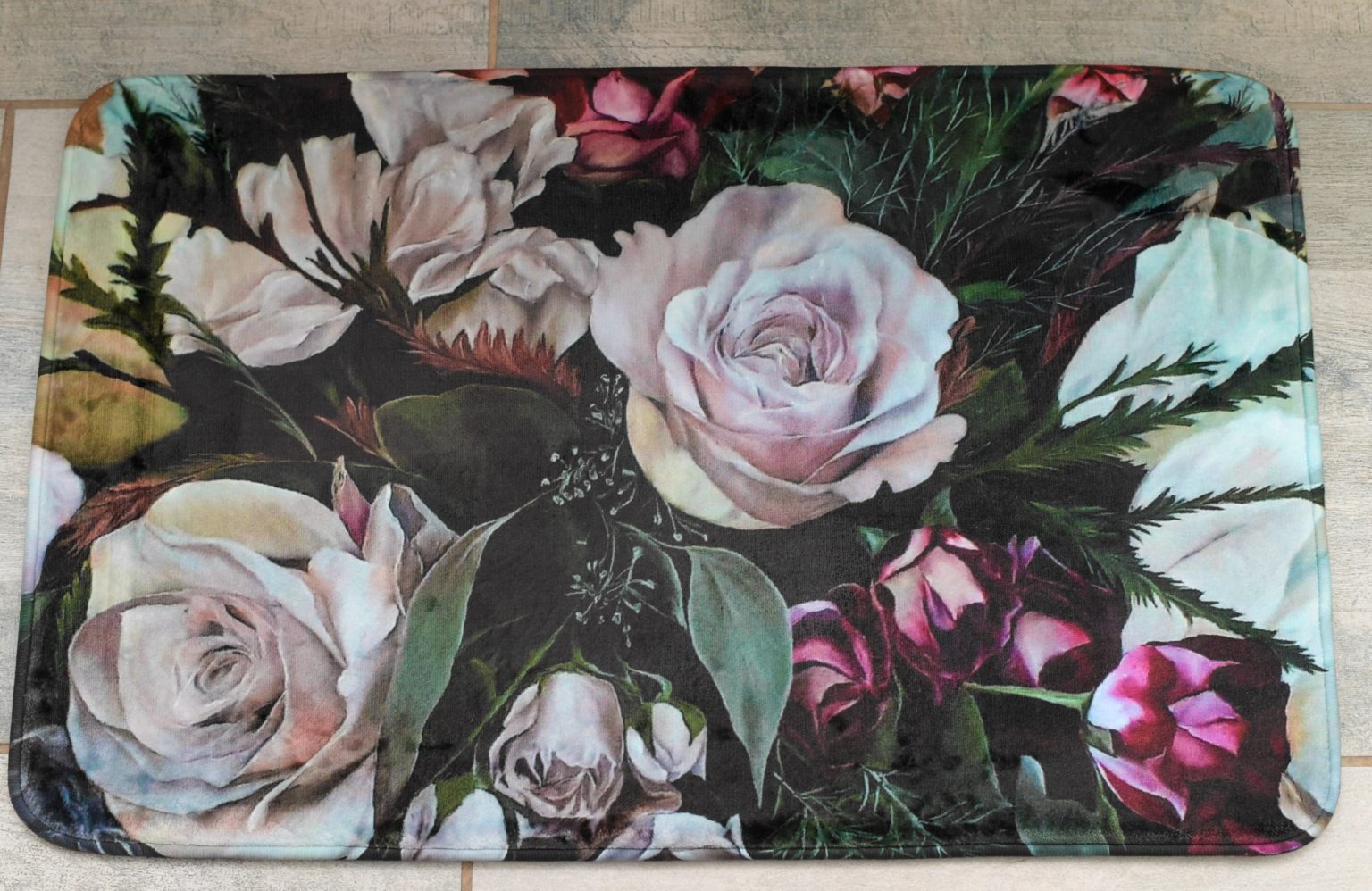Classic Rose Bath Mat