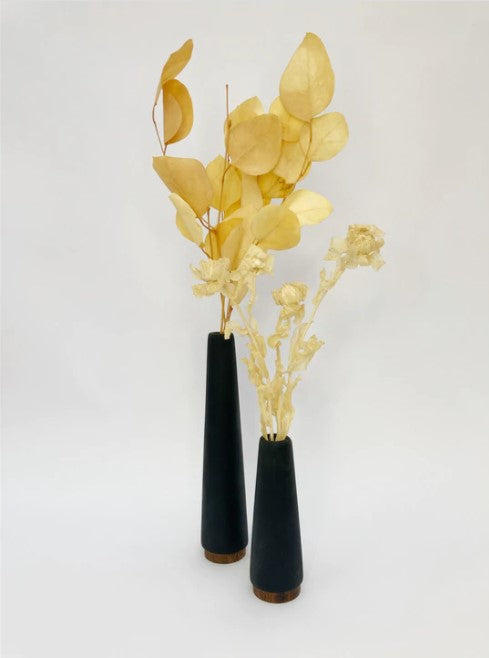 Tapered Vase - Black