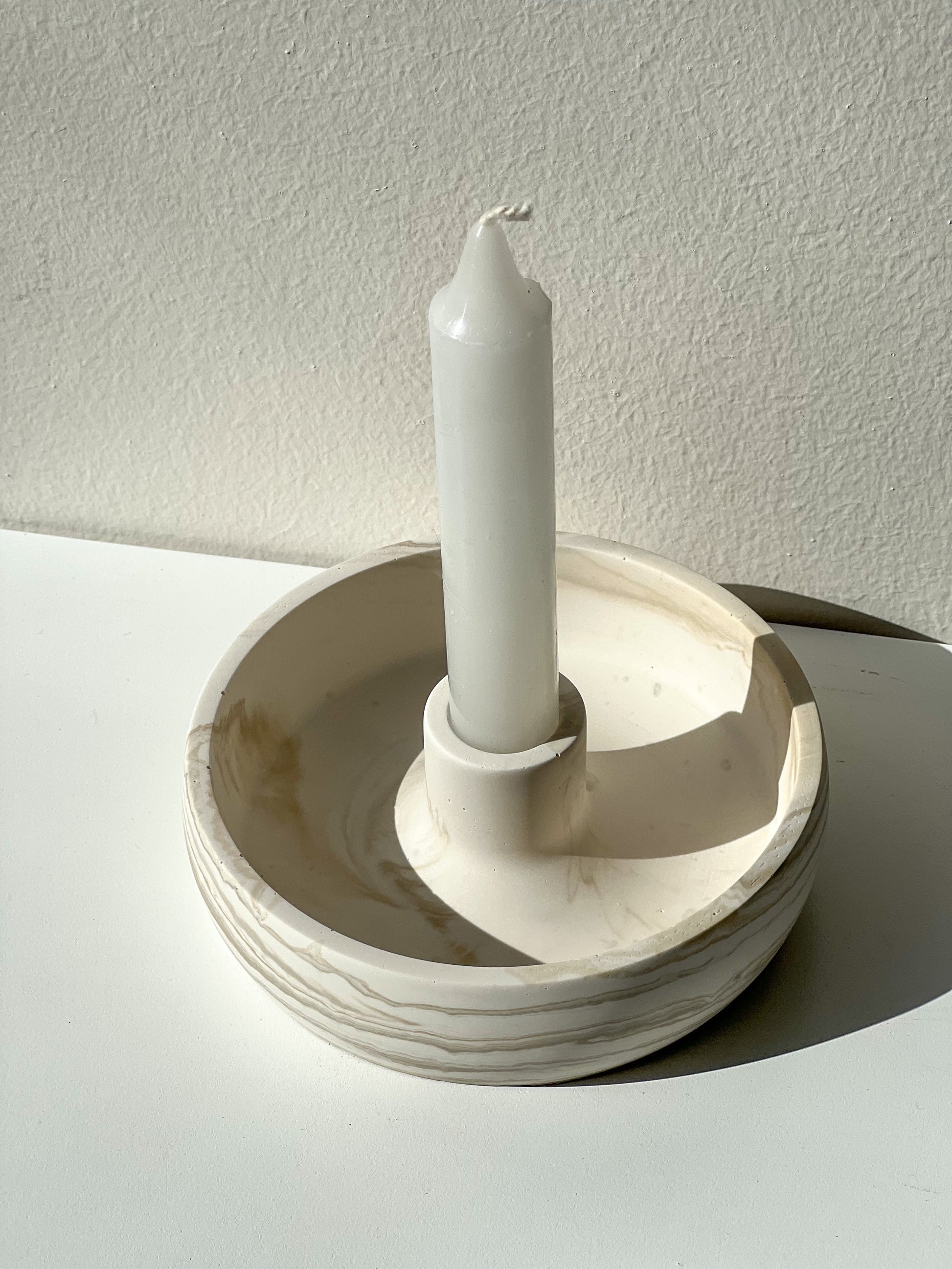 Large Candle Holder (Sandstone)