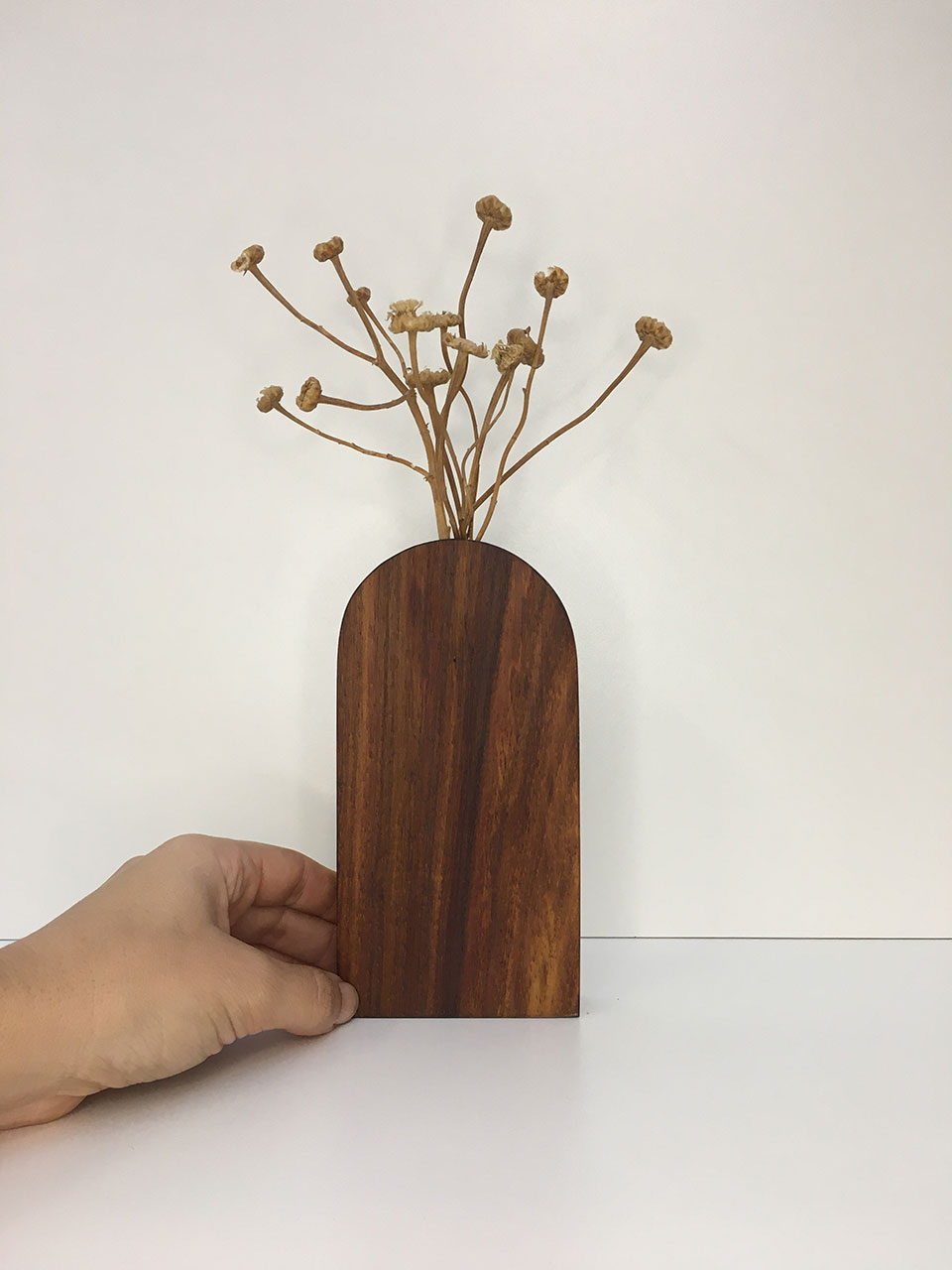 Kiaat Arch Bud Vase (Medium)