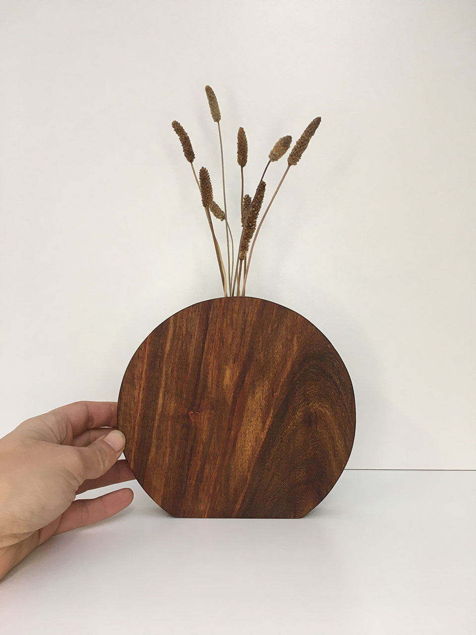 Kiaat Moon Bud Vase (Medium)