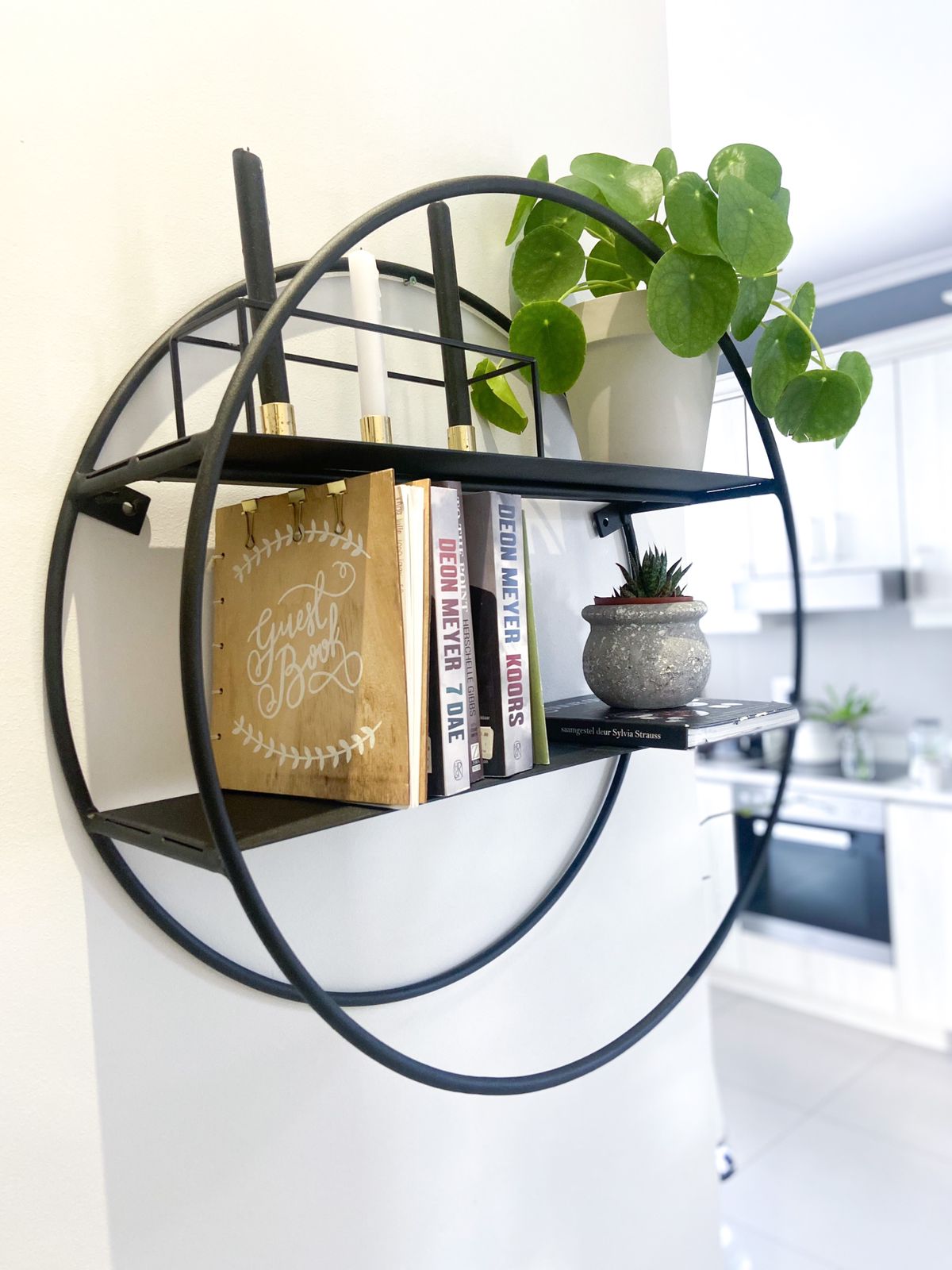 The Hanging Halo Shelf