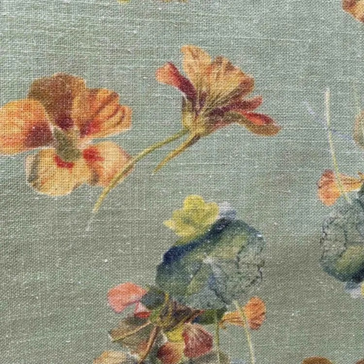 Nasturtium Sage Tablecloth