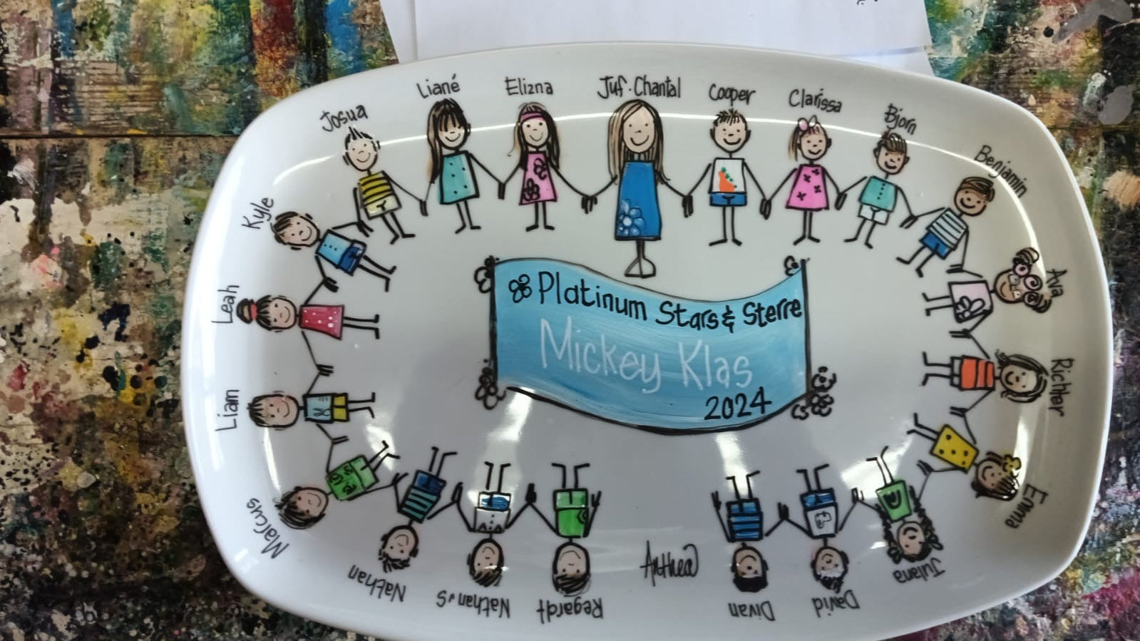 Custom Family/Friends Plate