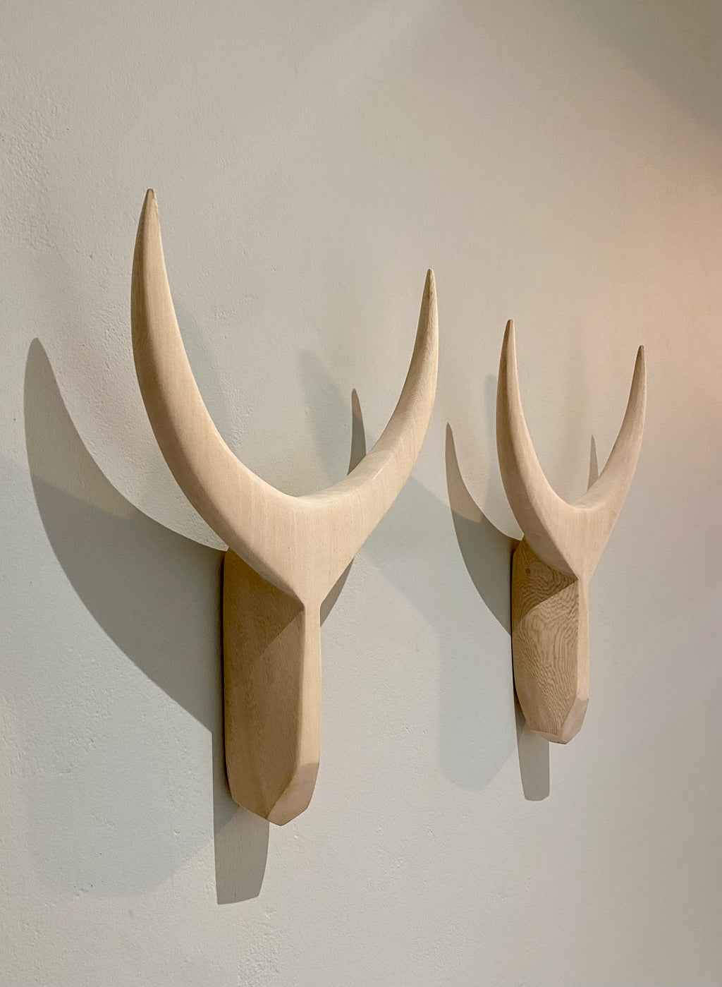 Wooden Horns (Oak) Medium