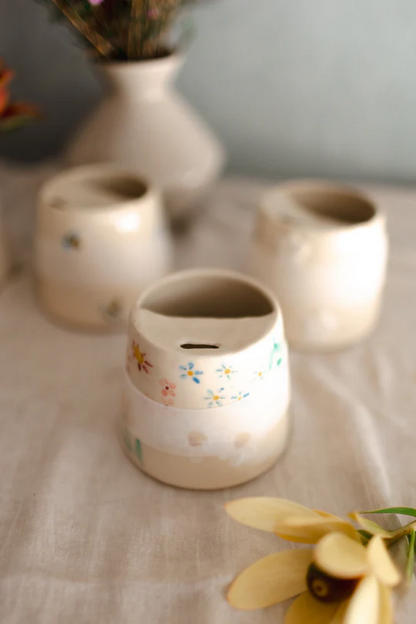 Botanical Ceramic Travel Mug