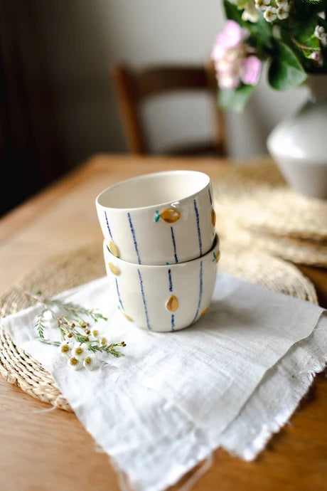 Handmade 3D Lemon Mug