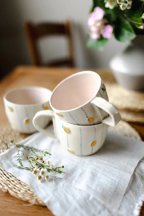 Handmade 3D Lemon Mug
