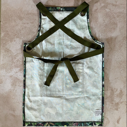 Charcoal Wildings Kids Apron with Adjustable Straps