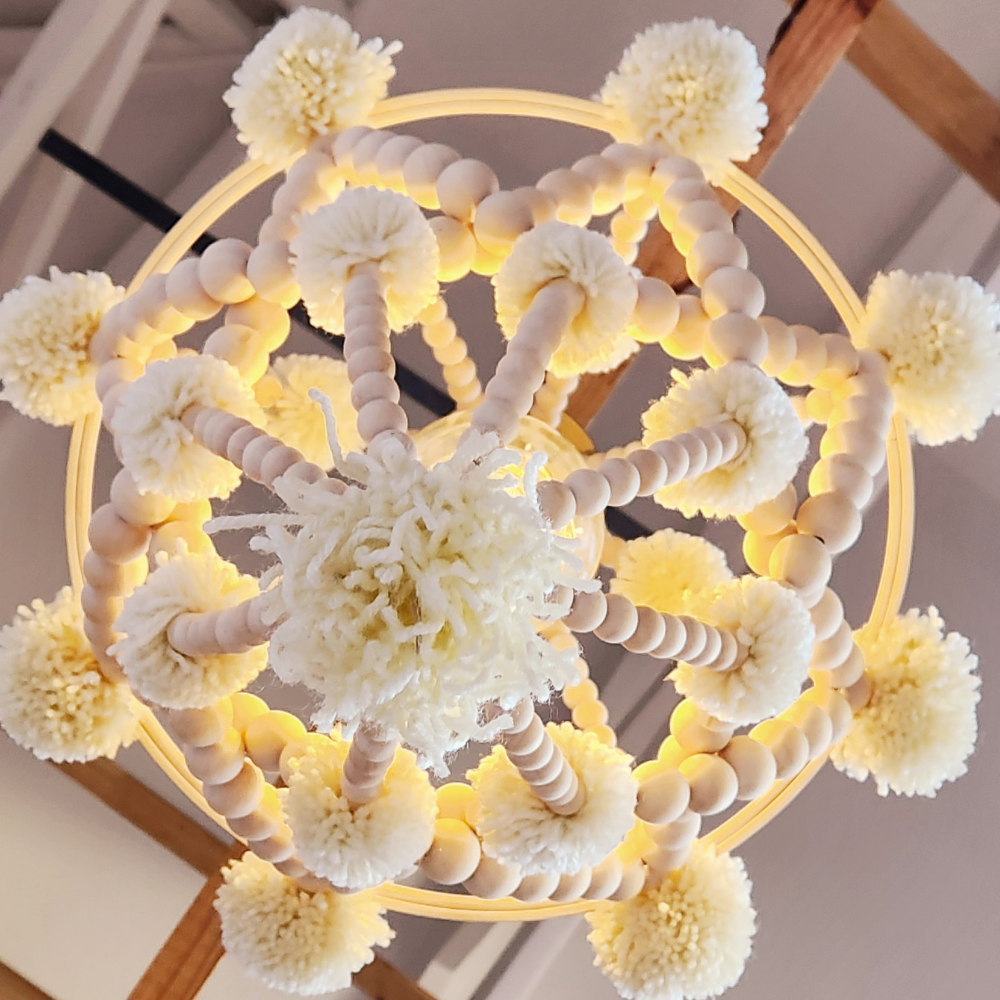 Poppy Pom-Pom Pendant Light