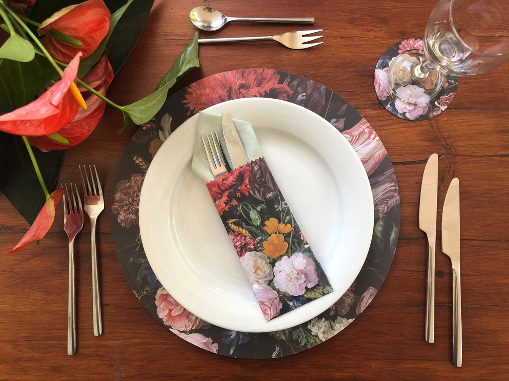 Vintage Flowers Paper Underplate (24 Sheets)