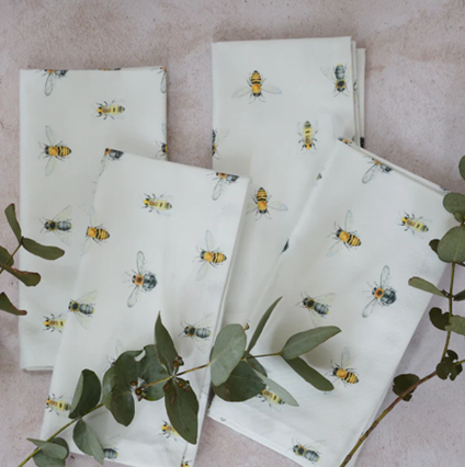 Bee Napkins (Set of 4)