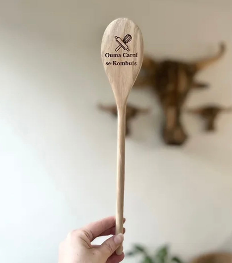 Personalised Wooden Spoon