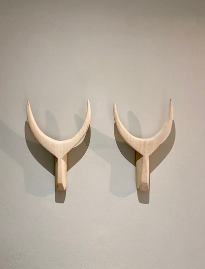 Wooden Horns (Oak)