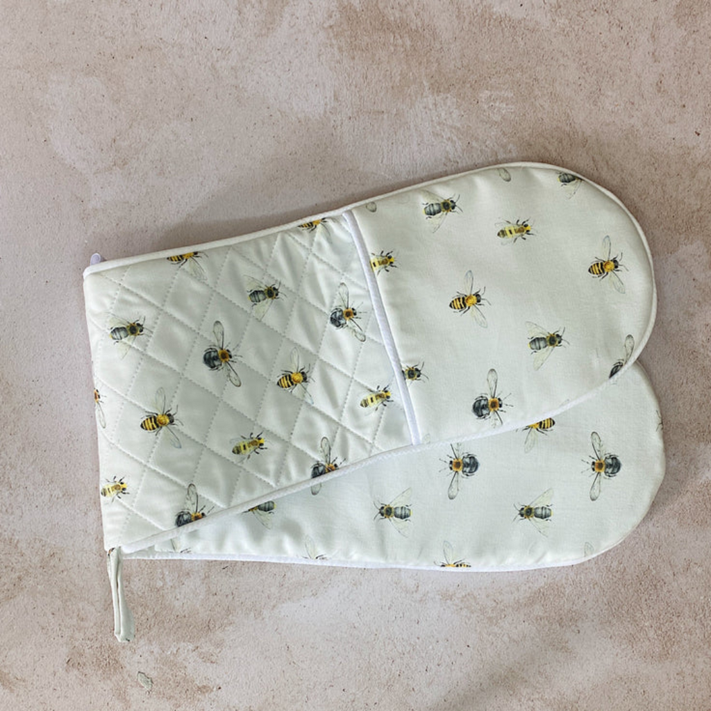 Bees Oven Gloves