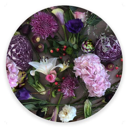Violet Wreath Paper Underplate (24 Sheets)