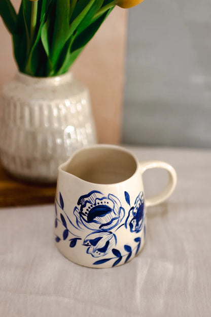 Blue blossom jug