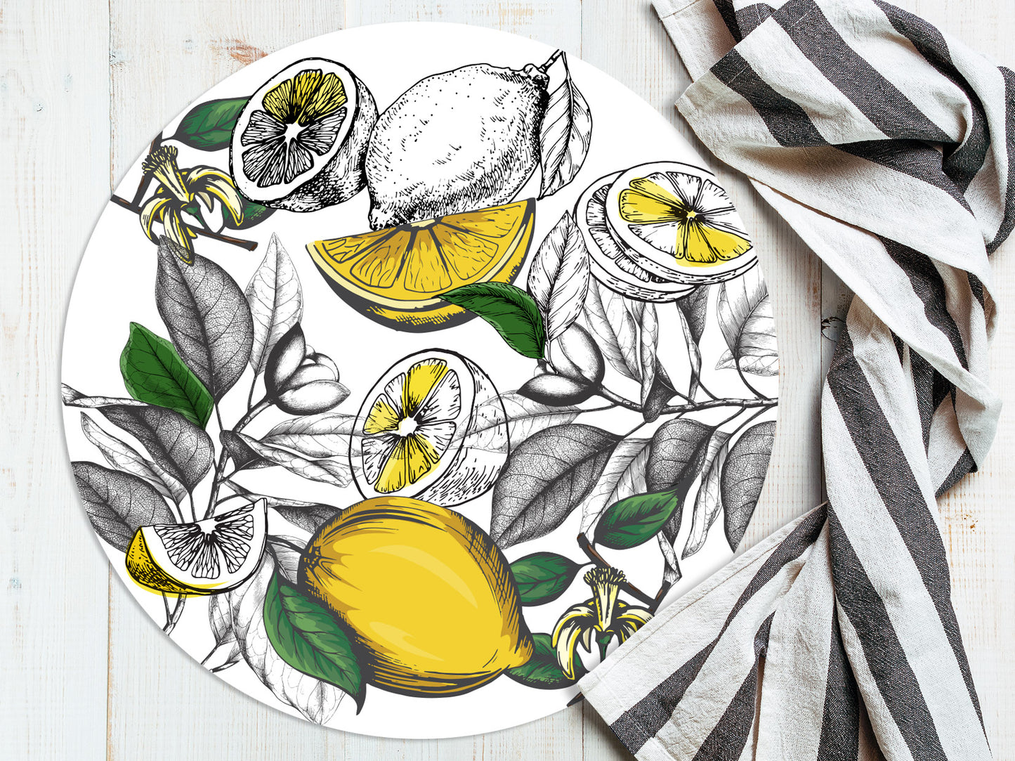 Lemon Paper Underplate (24 Sheets)