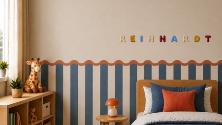 Clay Bubble Letters