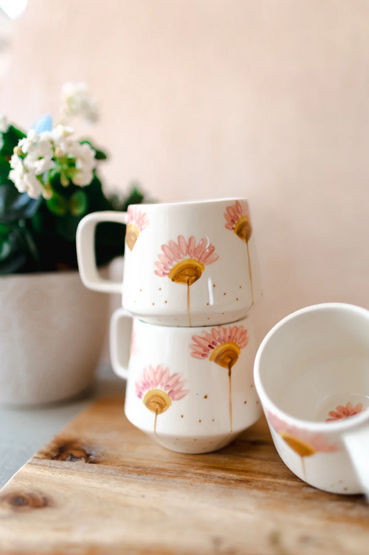 The Pink Daisy Mug