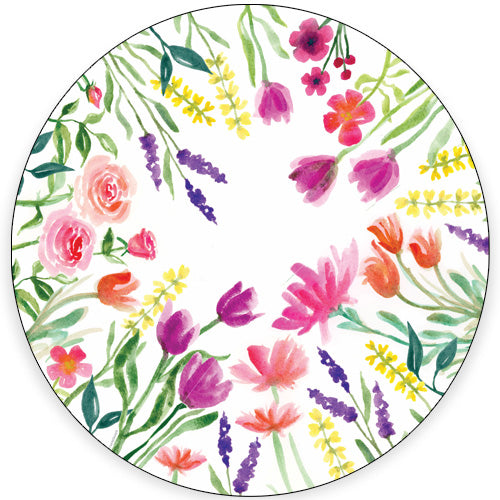 Spring Flowers Paper Underplates (24 Sheets)