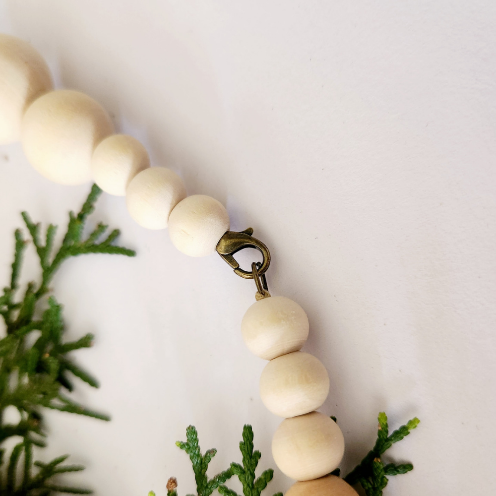 Christmas Tree Garland with Stars (Set of 3)