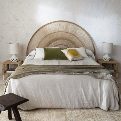 Malawian Rattan Headboard (Medium)
