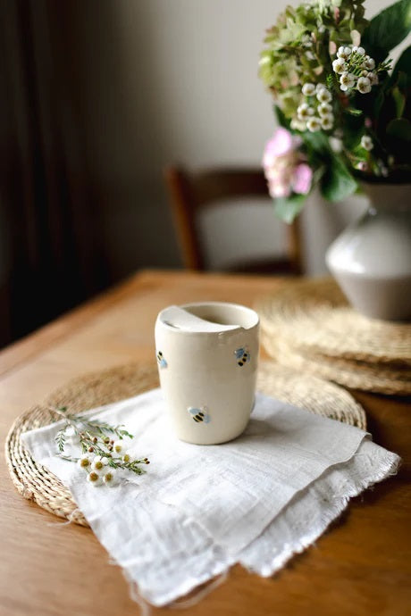 Bee Ceramic Travel Mug