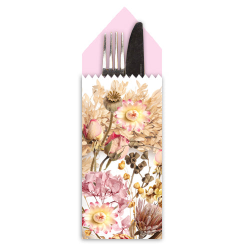Dried Flower Paper Underplate (24 Sheets)