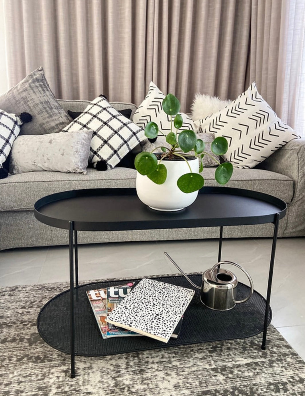 Capsule Coffee Table (Two Tier)