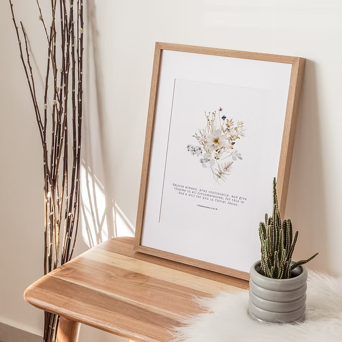 Rejoice Always Art Print