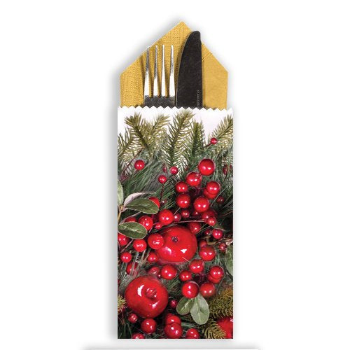 Christmas Cone Paper Underplates (24 Sheets)