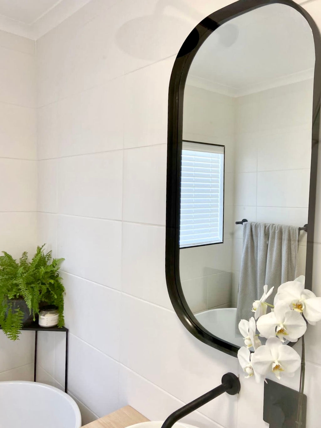 Pill Shaped Mirror