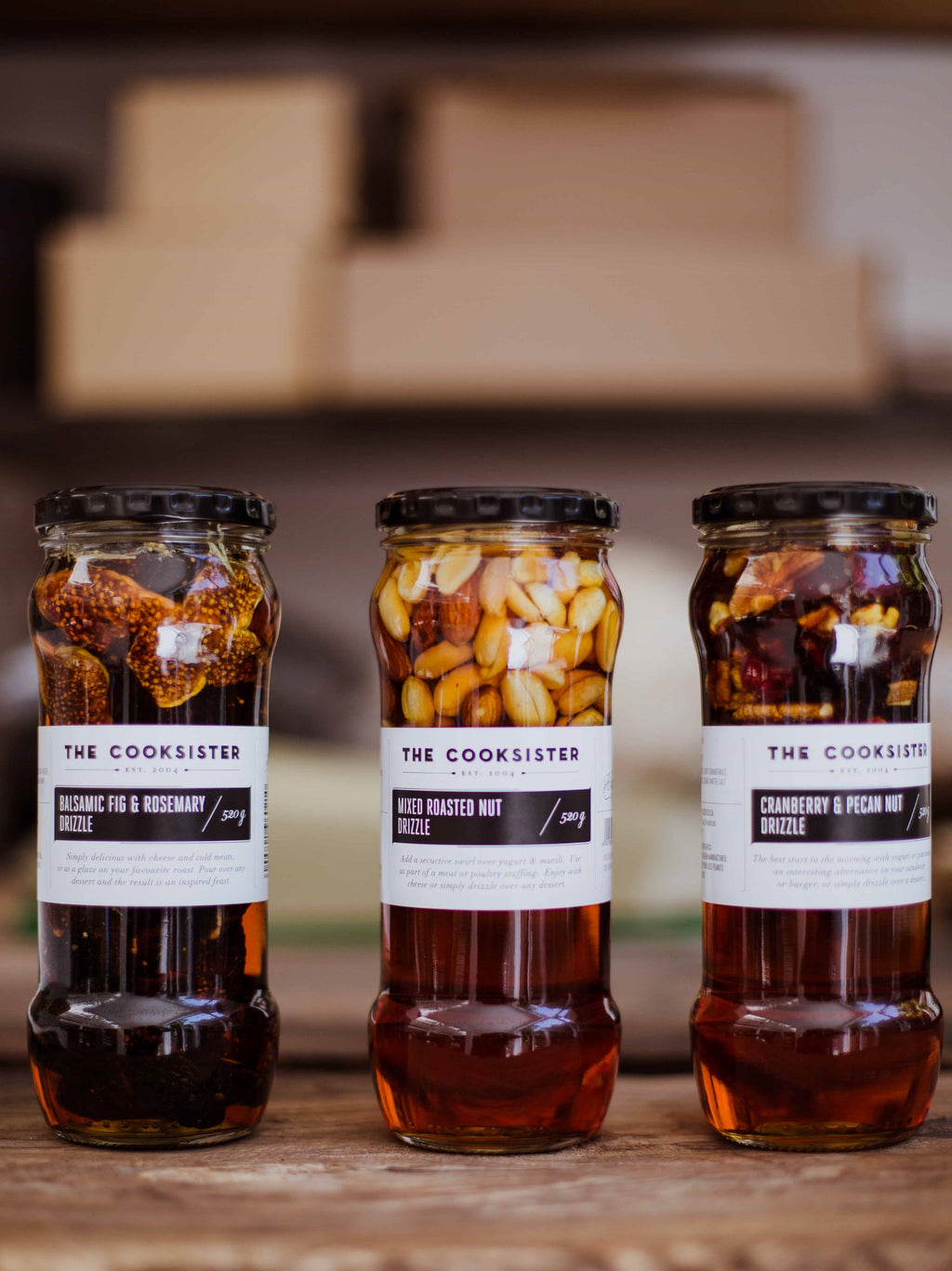Cranberry & Pecan Nut Drizzle