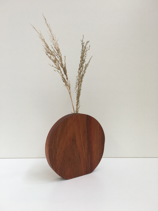 Kiaat Moon Bud Vase (Small)