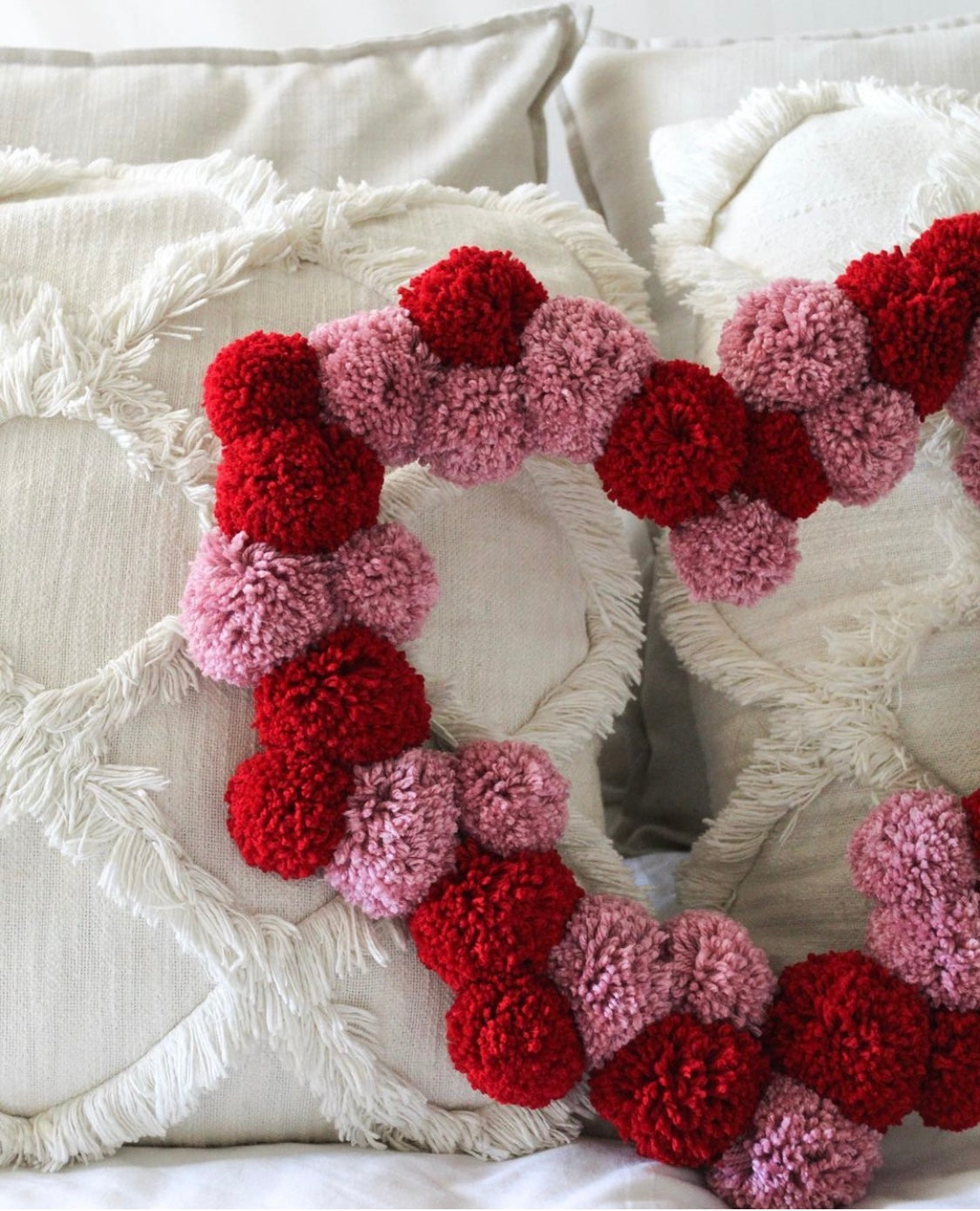 Valentine's Day Heart Wreath